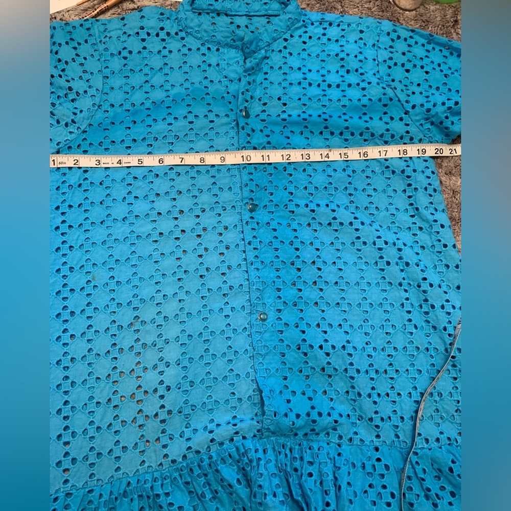 DianatouBoutik Collection Embroidery Cotton Maxi Dress - Picture 5 of 7